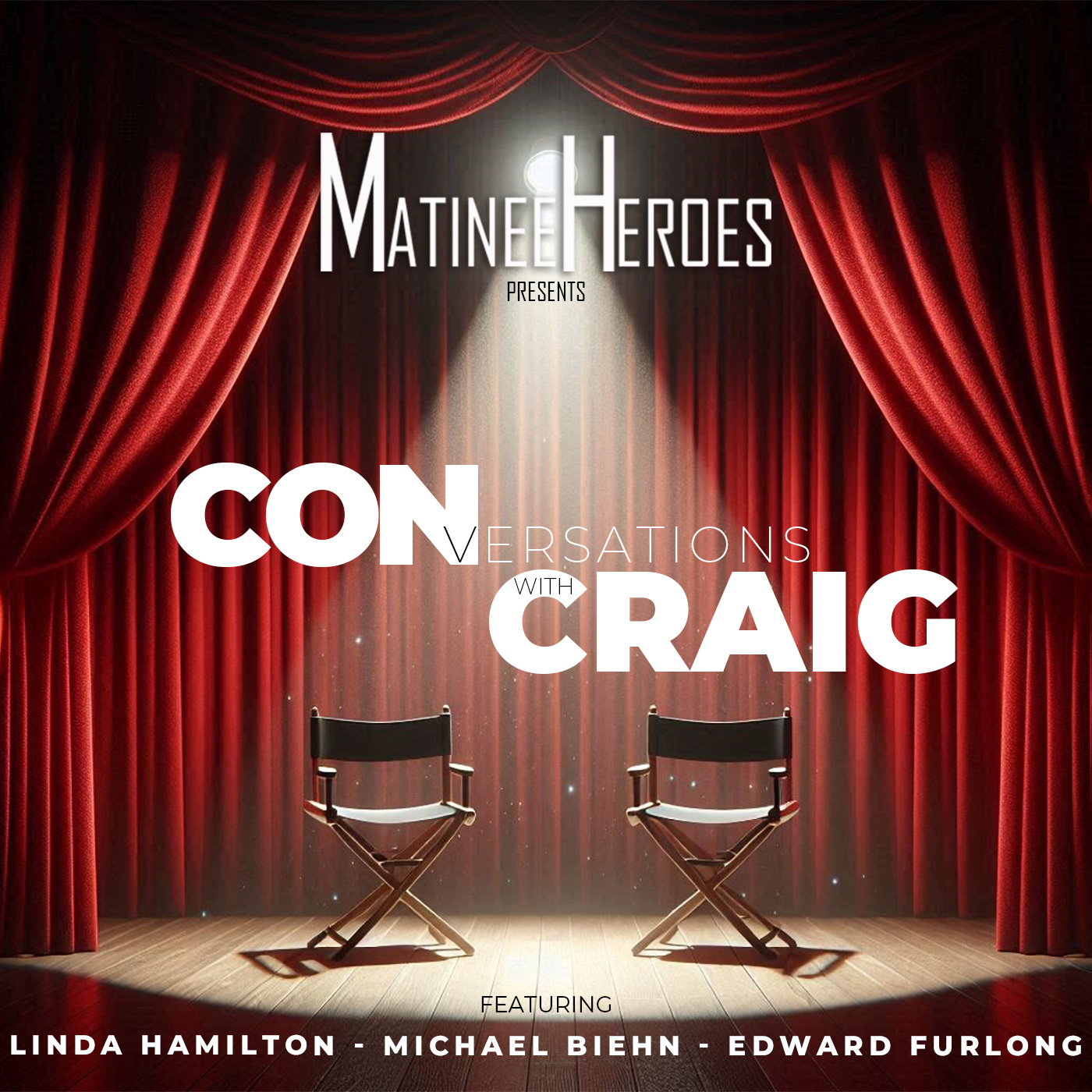 Terminator Cast – Linda Hamilton, Michael Biehn and Edward Furlong – September 2024 – CONversation with Craig episode artwork